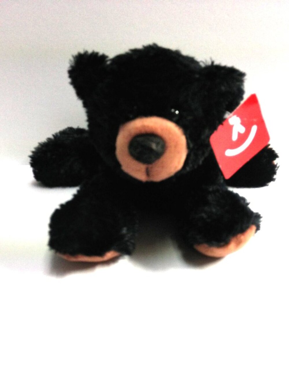 Aurora Mini Flopsie Black Bear Sullivan 9" Long Stuffed Animal Plush #16626 New